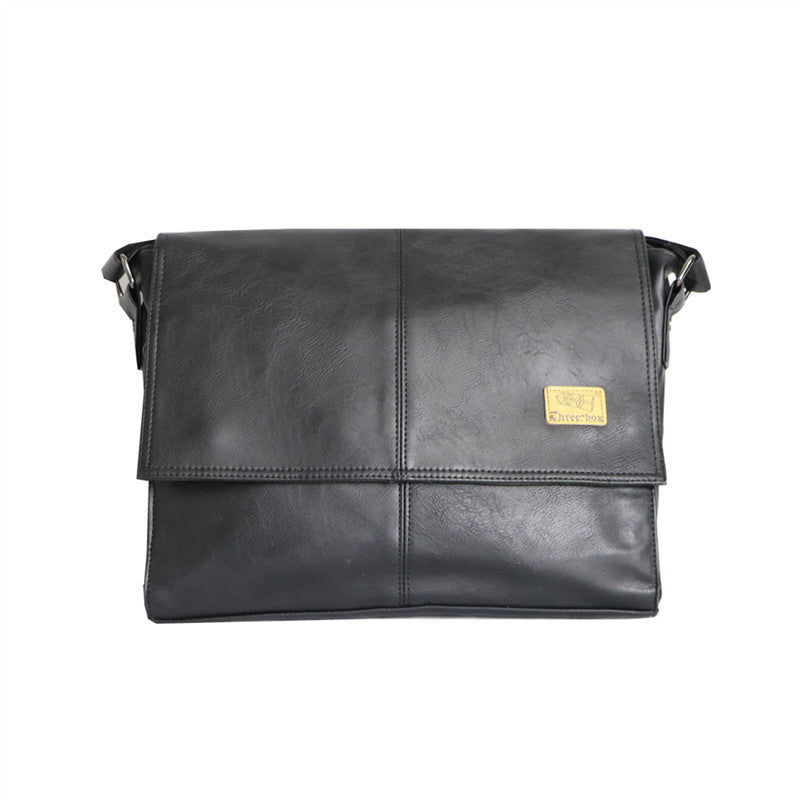 Men's Trendy Large Capacity Computer College Style Men's Shoulder Bags