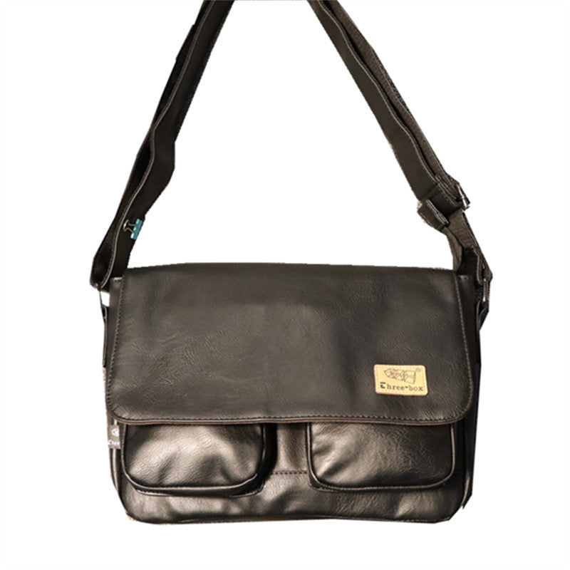 Men's Retro High Fashion Motorcycle Poor Men's Shoulder Bags