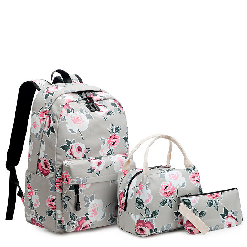 Women's Set Ethnic Style Oxford Hand Heat Backpacks