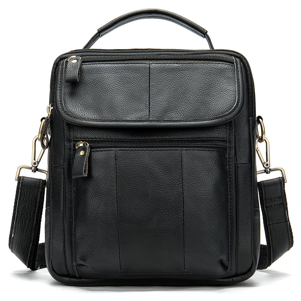 Men's Leather Cowhide Crazy Horse Retro Men's Messenger Bags