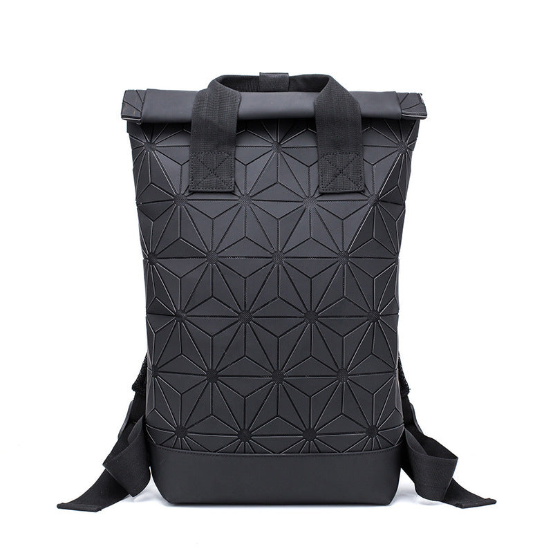 Women's & Men's & Geometric Rhombus Large Capacity Fitness Backpacks