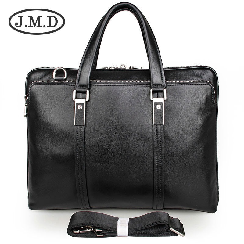 Men's Genuine Leather Cowhide File Computer Men's Briefcases