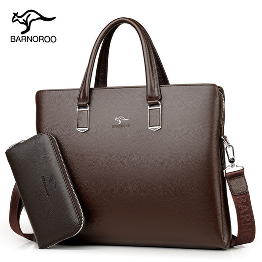 Men's Slouchy Comfortable Fashion Soft Trendy Men's Briefcases
