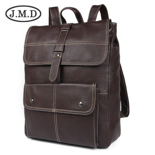 Men's Charming Pretty Leather Large Capacity Backpacks