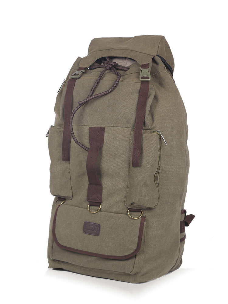 Men's Large Capacity Canvas Working Shiralee Luggage