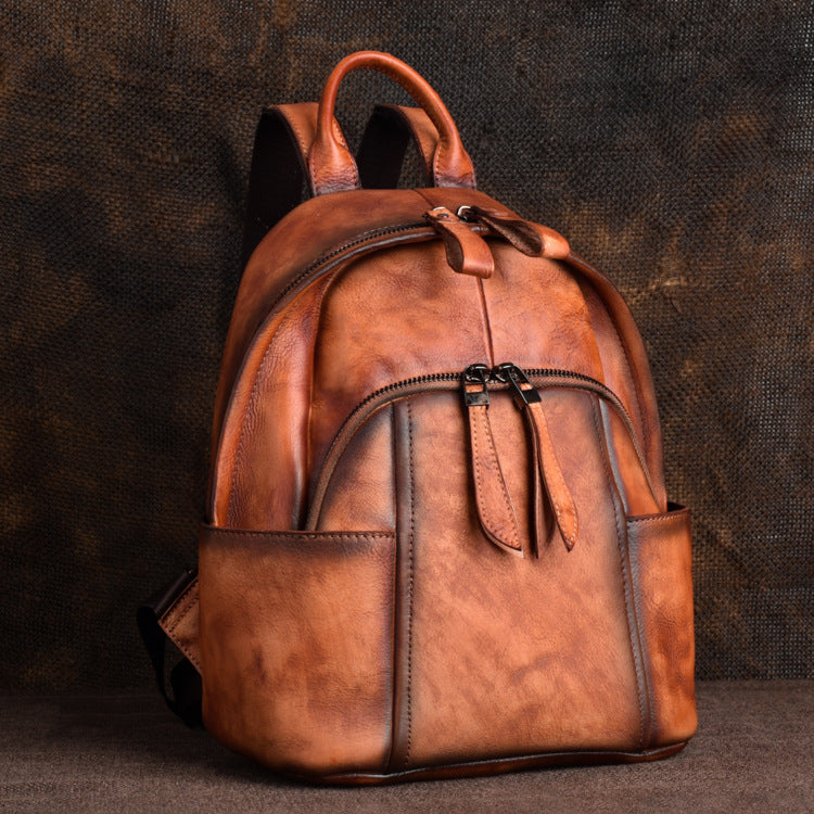 Women's Beautiful Unique Creative Classic Leather Backpacks