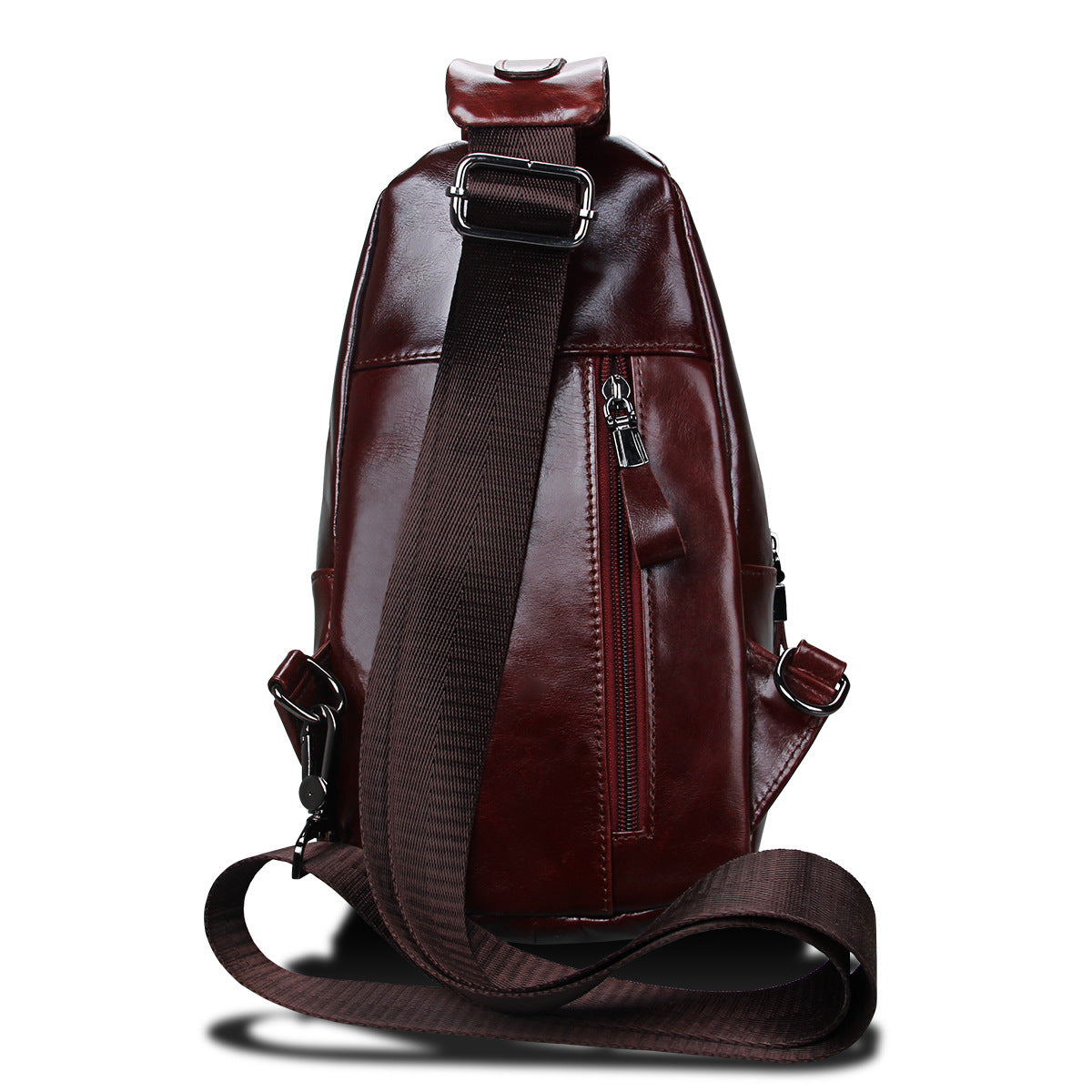 Men's Stylish Innovative First Layer Cowhide Bags