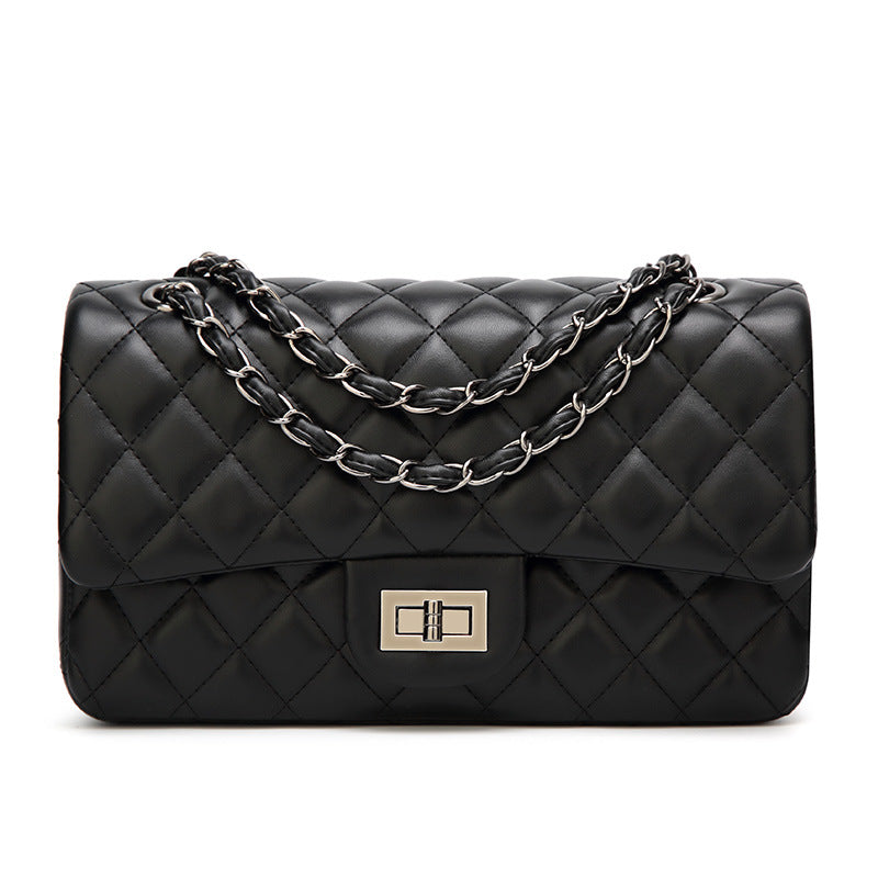 Women's Soft Surface Rhombus Chain Classic Hot Shoulder Bags