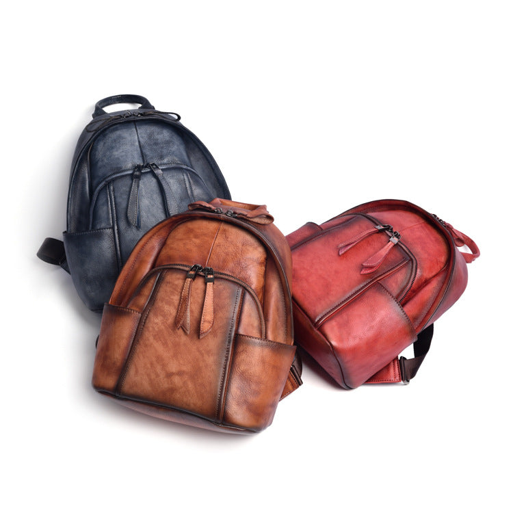 Women's Beautiful Unique Creative Classic Leather Backpacks