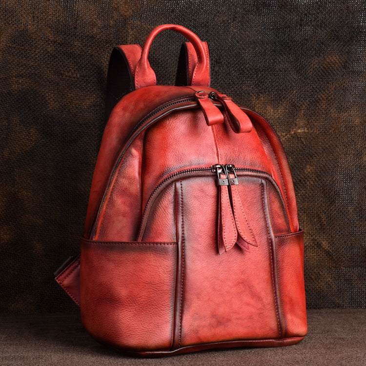 Women's Beautiful Unique Creative Classic Leather Backpacks
