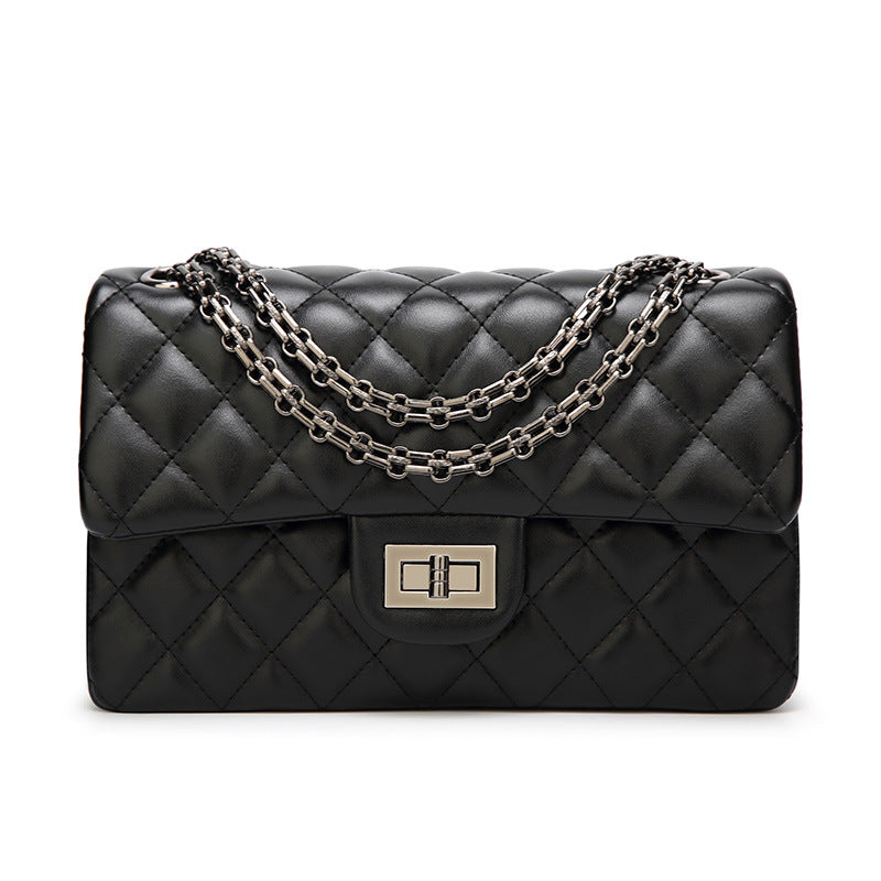 Women's Soft Surface Rhombus Chain Classic Hot Shoulder Bags