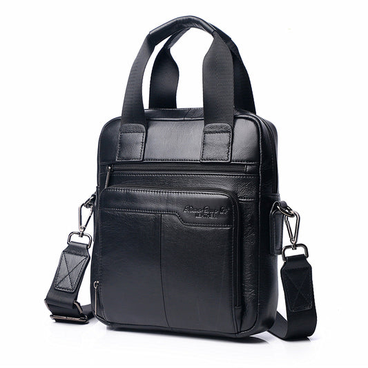 Men's Business Large Capacity Genuine Leather Men's Messenger Bags