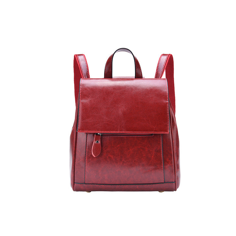 Women's Cool Leather Fashion Large Capacity Shoulder Bags
