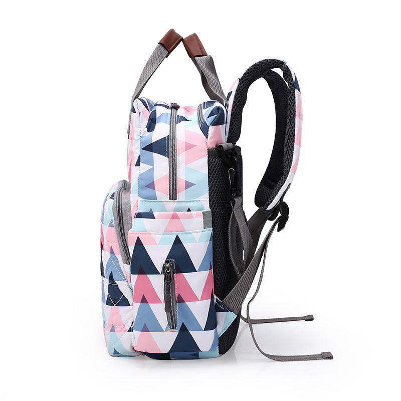 Mummy Feeding Bottle Printing Waterproof Large Bags