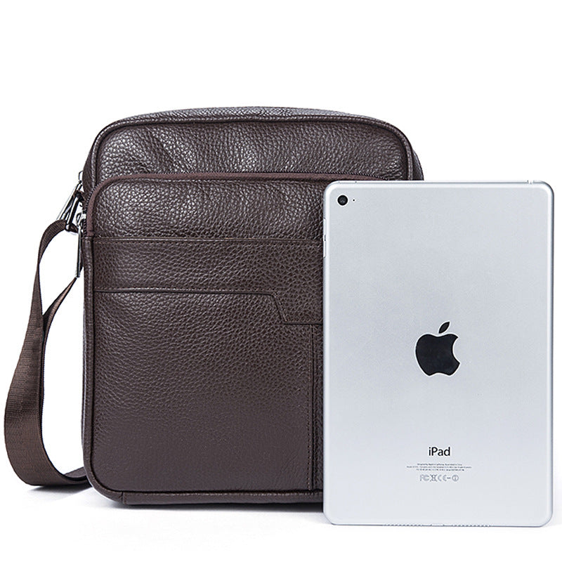 Men's Leather First Layer Cowhide Retro Men's Messenger Bags