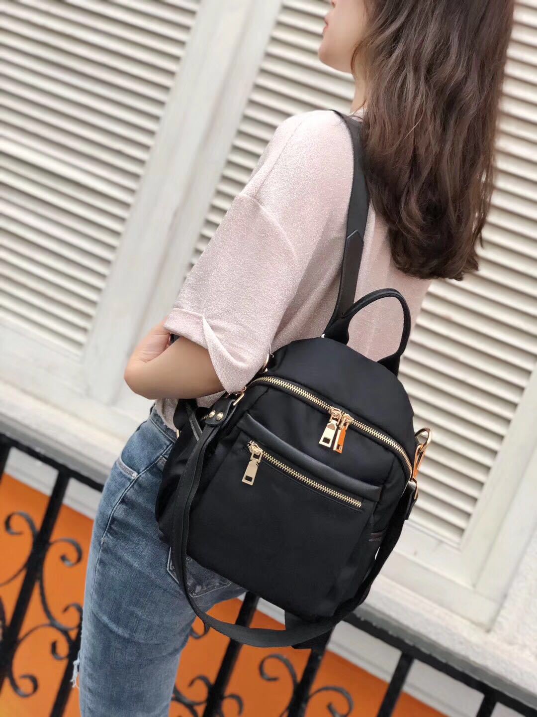 Women's Graceful Cool Oxford Cloth Supply Backpacks