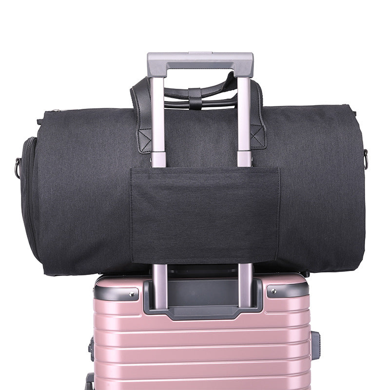 Men's Solid Color Oxford Cloth Suit Storage Travel Bags
