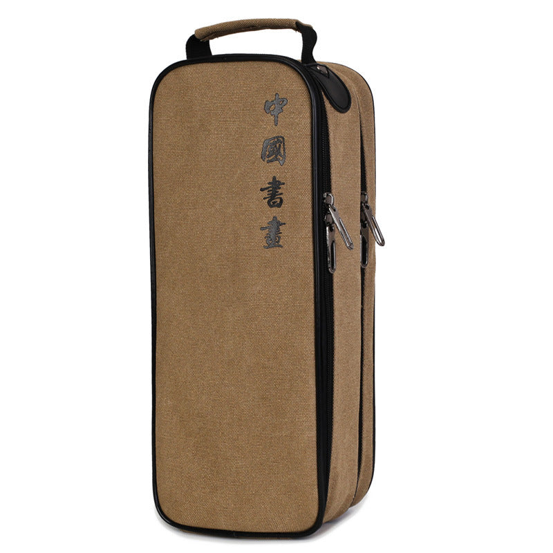 Canvas Writing Brush Painting Calligraphy Ink Elementary School Students' Schoolbags