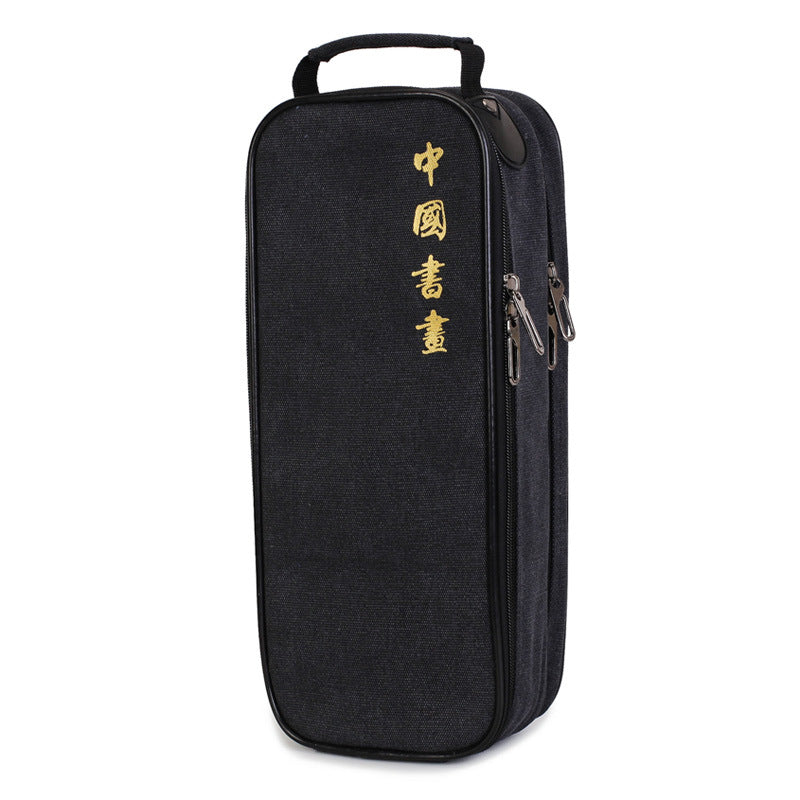 Canvas Writing Brush Painting Calligraphy Ink Elementary School Students' Schoolbags