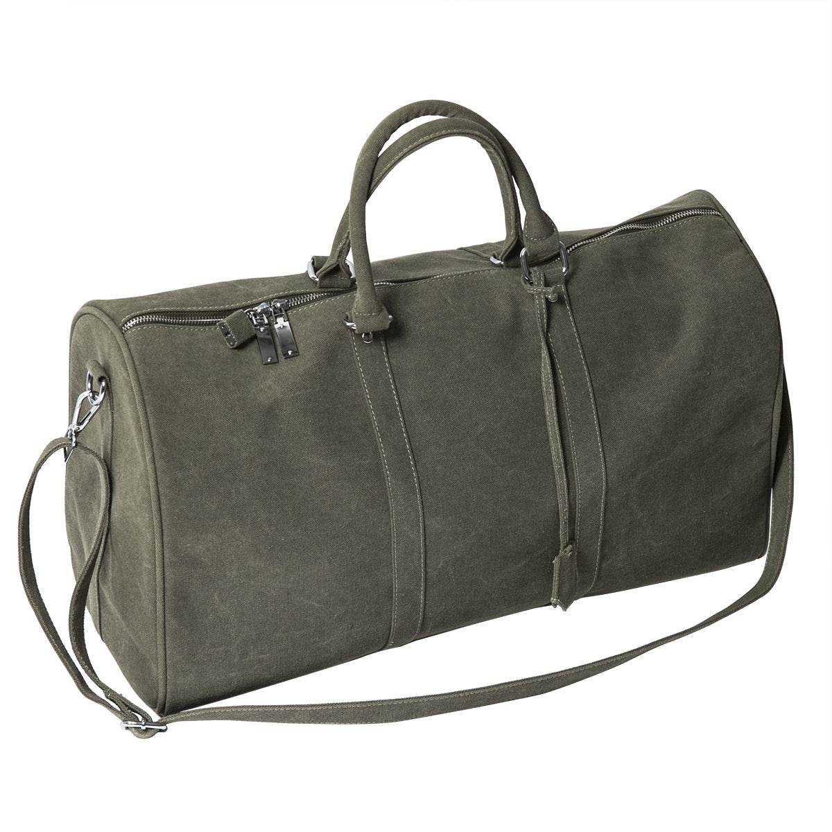 Women's & Men's & Large Capacity Canvas Trendy Cycling Portable Travel Bags