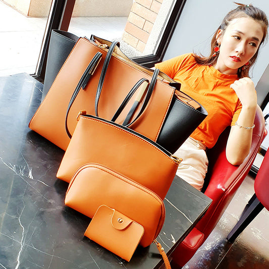 Comfortable Fashion Simple Son Mother Portable Shoulder Bags
