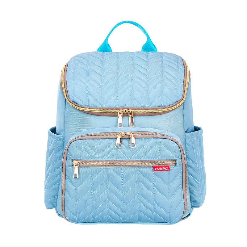 Mummy Creative Embroidery Thread Diaper Feeding Bottle Bags