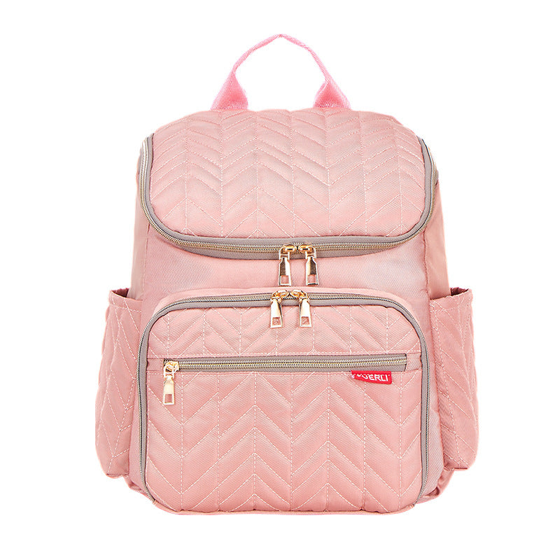 Mummy Creative Embroidery Thread Diaper Feeding Bottle Bags