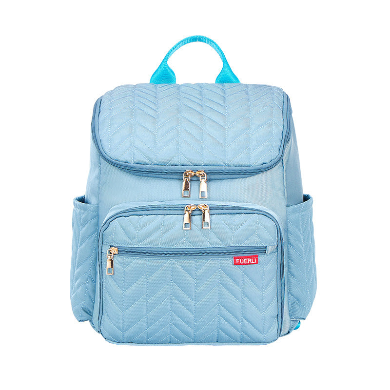 Mummy Creative Embroidery Thread Diaper Feeding Bottle Bags