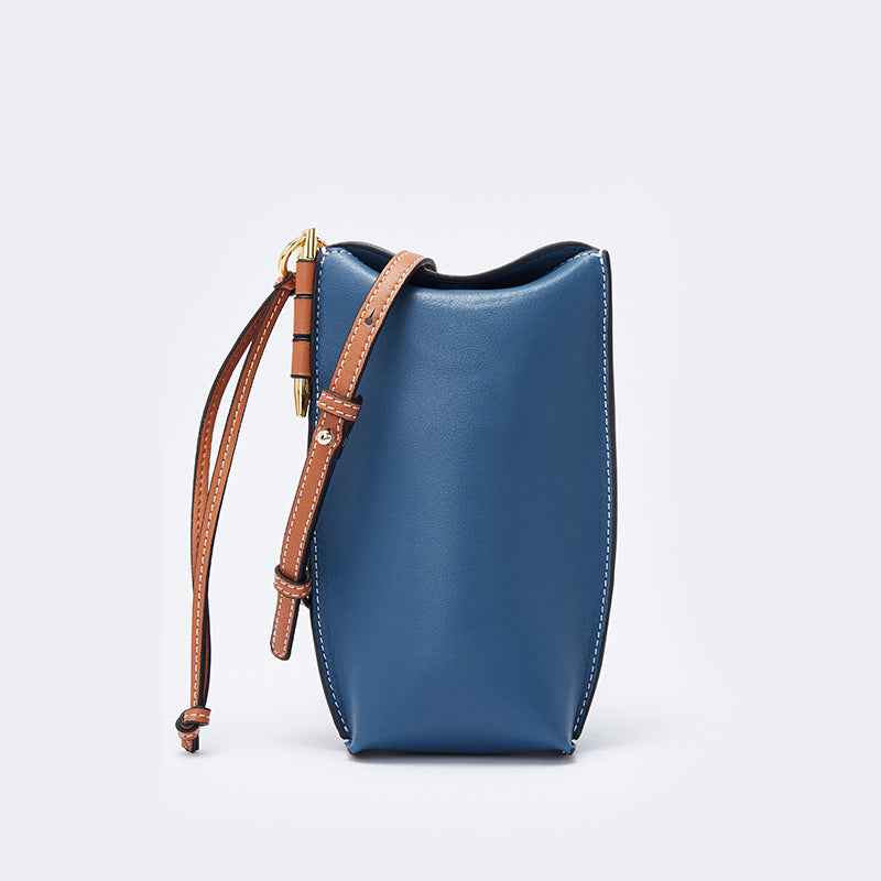 Leather One Female Niche High-grade Versatile Shoulder Bags