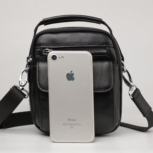 Men's Charming Durable Leather Mini Fashion Shoulder Bags