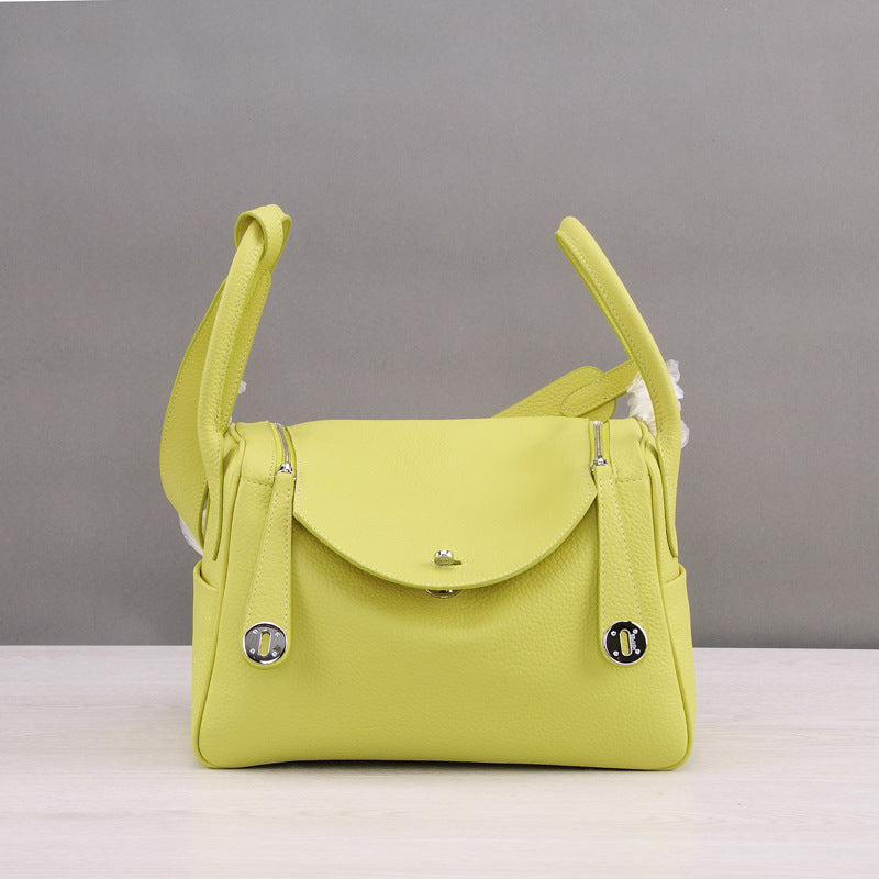 Women's Medicine Box Big Quality First Layer Leather Handbags