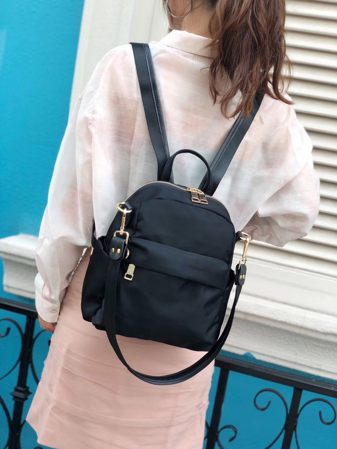 Women's Graceful Cool Oxford Cloth Supply Backpacks