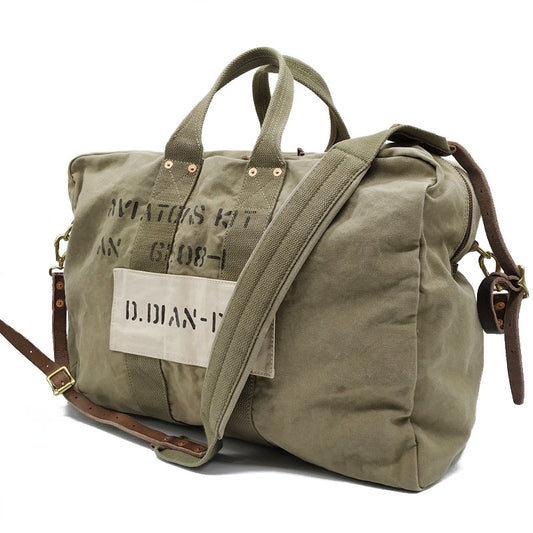 Ii Military Cowhide Large Capacity Retro Pilot Travel Bags