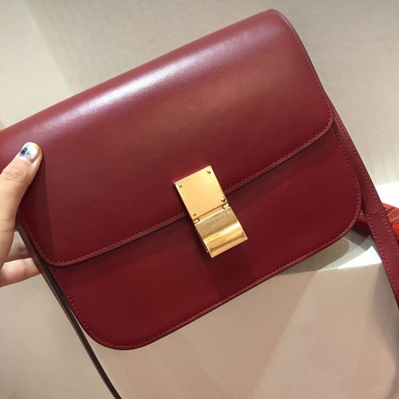 Women's Hand Rub Grain Portable Fashion Genuine Shoulder Bags
