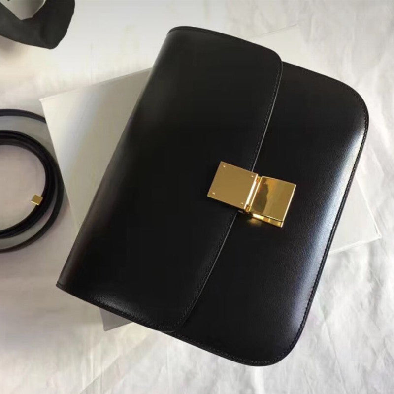 Women's Hand Rub Grain Portable Fashion Genuine Shoulder Bags