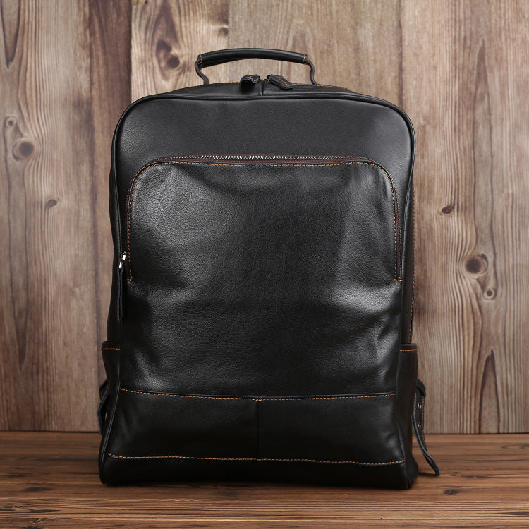 Women's & Men's Business Leather Retro Crazy Horse Super Soft Backpacks