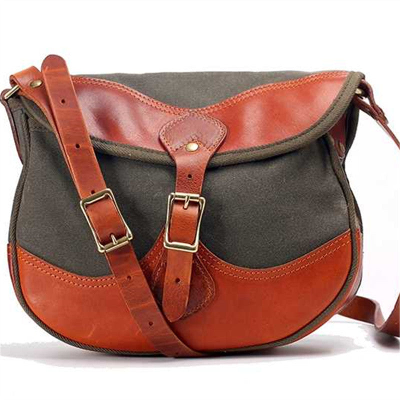 Women's & Men's & American Vintage Oil Wax Canvas Shoulder Bags
