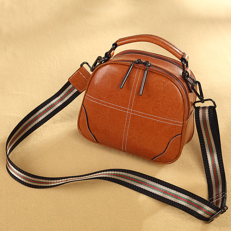 Women's Innovative Fashionable Korean Genuine Leather Crossbody Bags