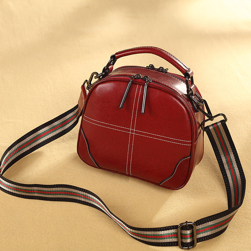 Women's Innovative Fashionable Korean Genuine Leather Crossbody Bags