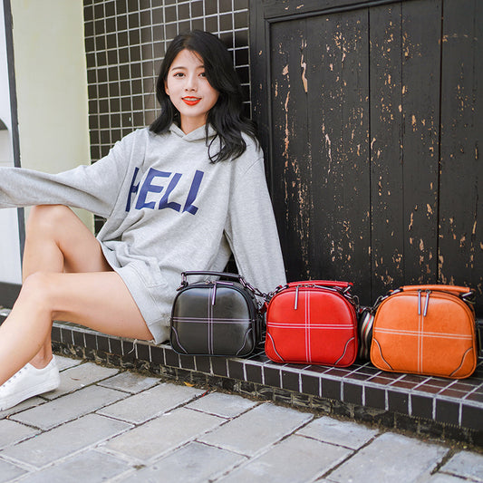 Women's Innovative Fashionable Korean Genuine Leather Crossbody Bags
