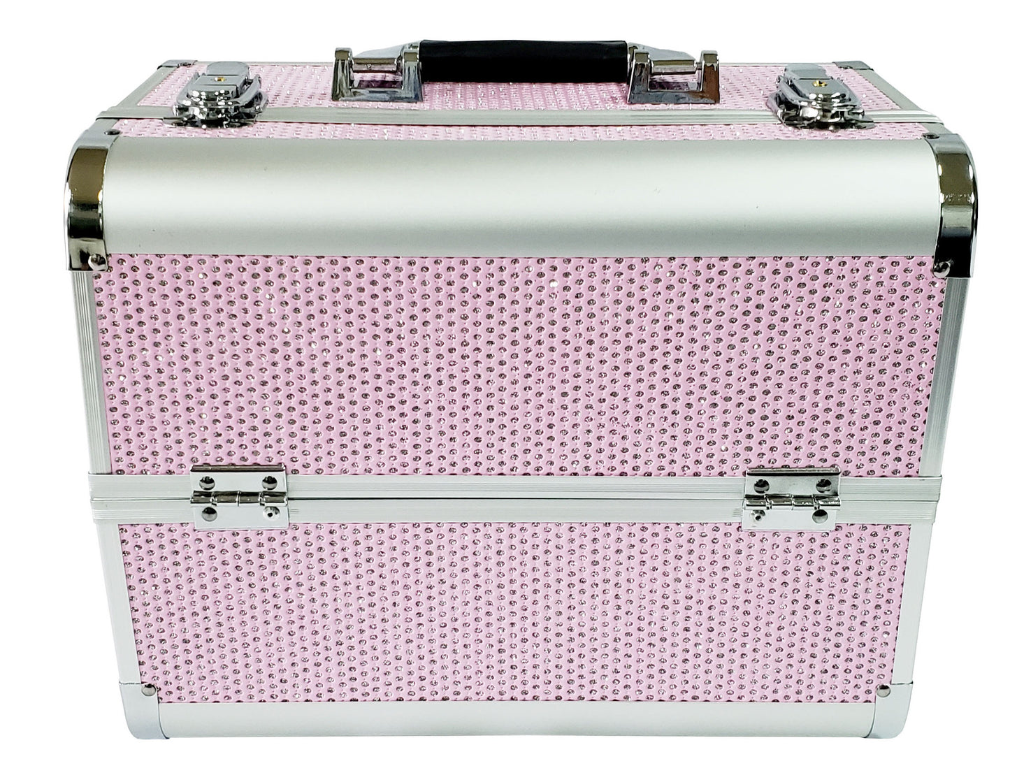 Rose Gold Large Nail Beauty Box Cosmetic Cases