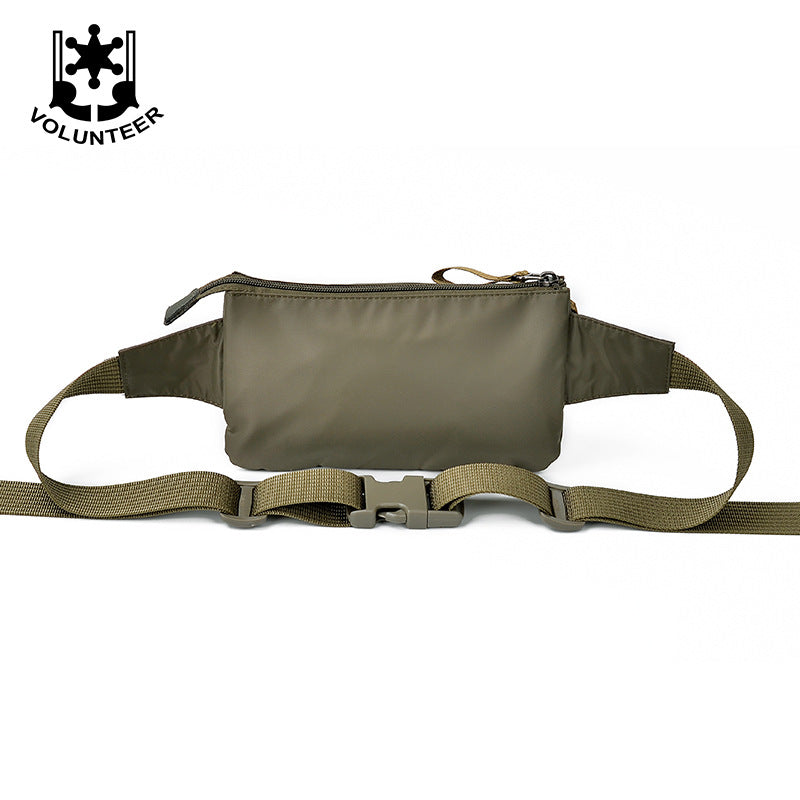 Innovative Men's Trendy Running Pouch Canvas Men's Waist Packs