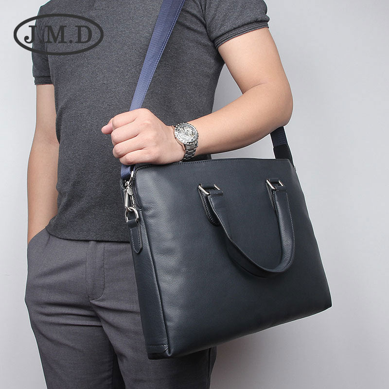Direct Sale Leather For Computer Business Men's Briefcases