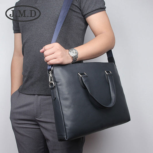 Direct Sale Leather For Computer Business Men's Briefcases