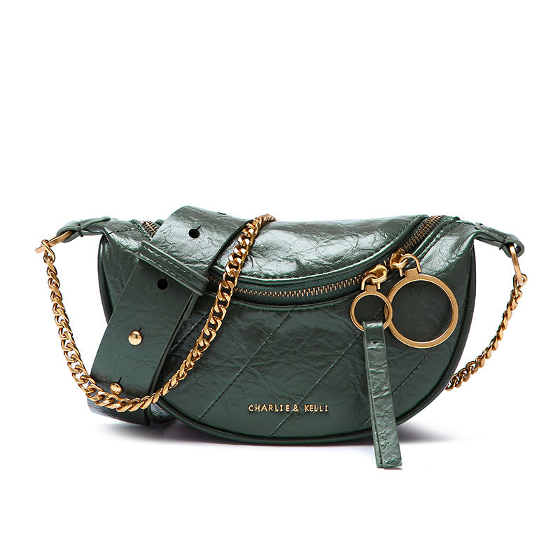 Women's Pleated Versatile Limited Fashionable Stylish Crossbody Bags
