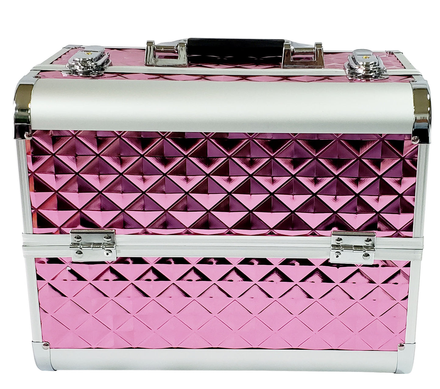 Rose Gold Large Nail Beauty Box Cosmetic Cases