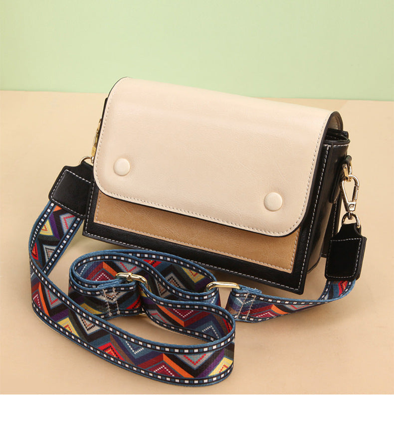 Women's Genuine Leather Made Korean Versatile Fashion Crossbody Bags