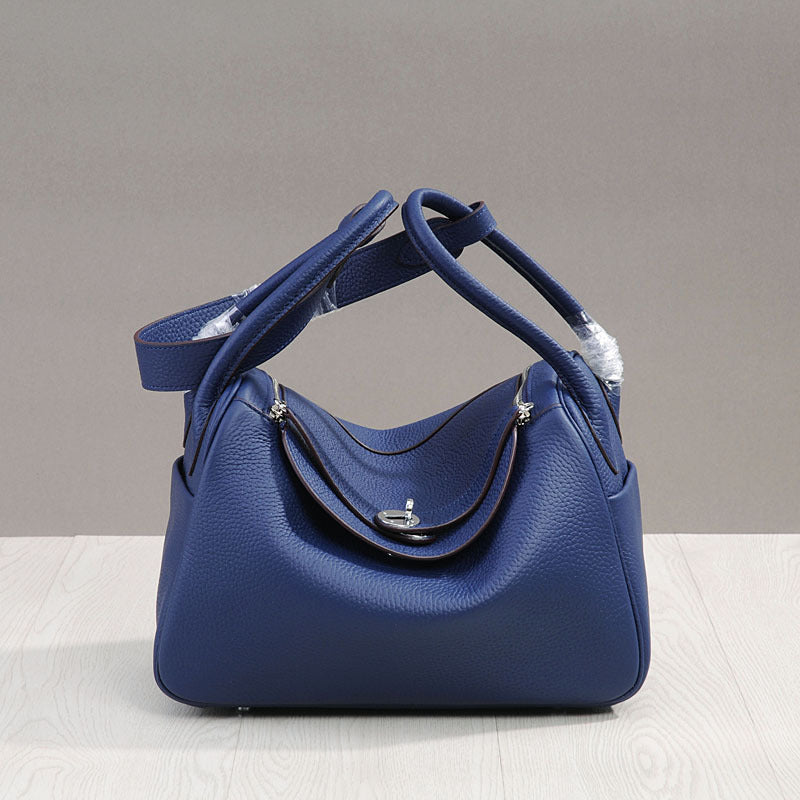 Women's Medicine Box Big Quality First Layer Leather Handbags
