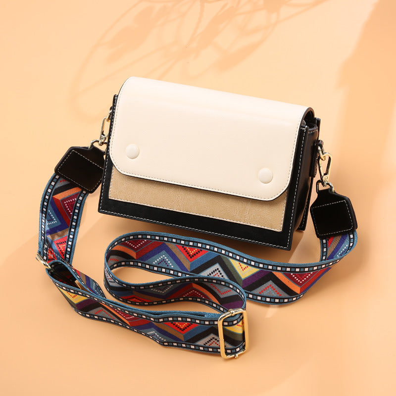 Women's Genuine Leather Made Korean Versatile Fashion Crossbody Bags