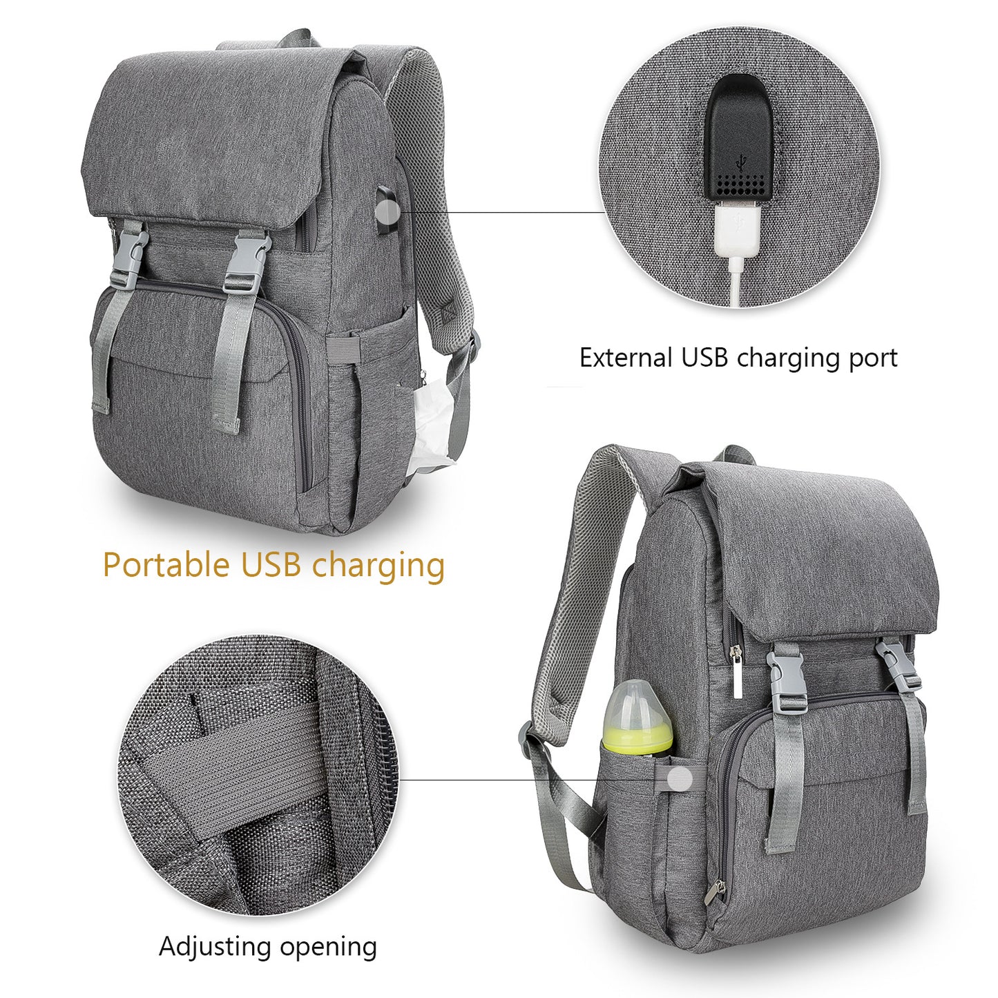 Mummy Large Capacity Female Outing Mother Bags
